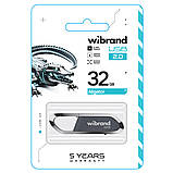 Флеш-накопичувач Wibrand USB 2.0 Aligator 32Gb Grey (WI2.0/AL32U7G), фото 3
