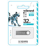 Флеш-накопичувач Wibrand USB 2.0 Puma 32Gb Silver (WI2.0/PU32U1S), фото 3