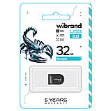 Флеш-накопичувач Wibrand USB 2.0 Scorpio 32Gb Black (WI2.0/SC32M3B), фото 3
