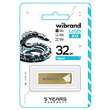 Flash Wibrand USB 2.0 Taipan 32Gb Gold (WI2.0/TA32U2G), фото 3