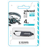Флеш-накопичувач Wibrand USB 2.0 Aligator 4Gb Grey (WI2.0/AL4U7G), фото 3