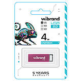 Флеш-накопичувач Wibrand USB 2.0 Chameleon 4Gb Pink (WI2.0/CH4U6P), фото 3