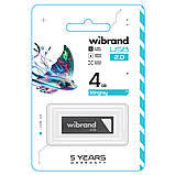 Флеш-накопичувач Wibrand USB 2.0 Stingray 4Gb Grey (WI2.0/ST4U5G), фото 3
