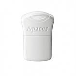 Флеш-накопичувач Apacer USB 2.0 AH116 64GB White (AP64GAH116W-1), фото 3