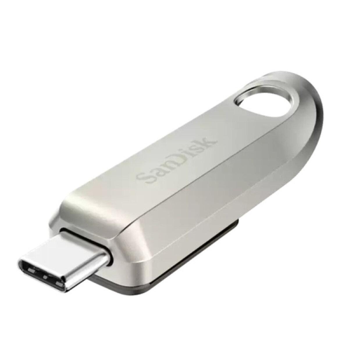 Флеш-накопичувач SanDisk USB 3.2 Gen1 Ultra Luxe Type-C 256Gb (400Mb/s) (SDCZ75-256G-G46)