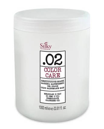 Маска для фарбованого волосся Silky color care mask 1000 мл, фото 1