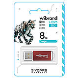 Флеш-накопичувач Wibrand USB 2.0 Cougar 8Gb Red (WI2.0/CU8P1R), фото 3