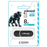 Флеш-накопичувач Wibrand USB 2.0 Panther 8Gb Black (WI2.0/PA8P2B), фото 3