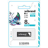 Флеш-накопичувач Wibrand USB 2.0 Stingray 8Gb Grey (WI2.0/ST8U5G), фото 3