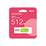 Flash A-DATA USB 3.0 AUV 320 512Gb White/Green (AUV320-512G-RWHGN), фото 4