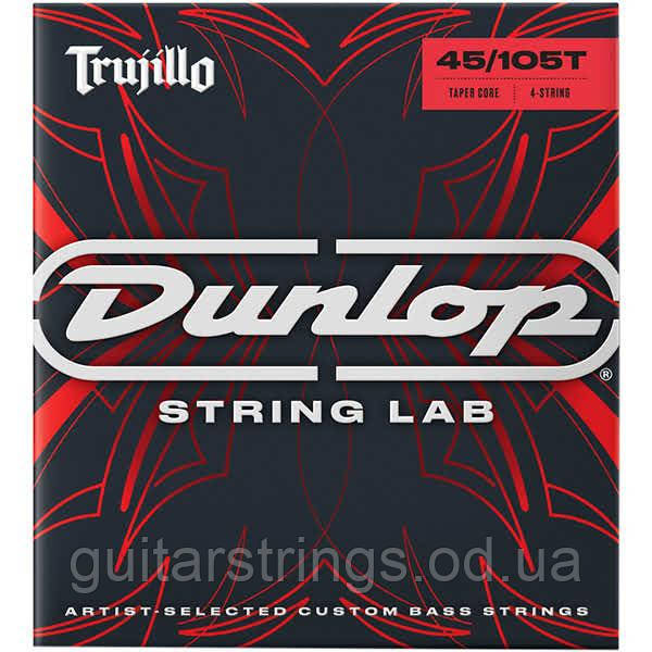 Струни Dunlop RTT45105T Robert Trujillo Taper-Core Custom Medium 45-105, фото 1