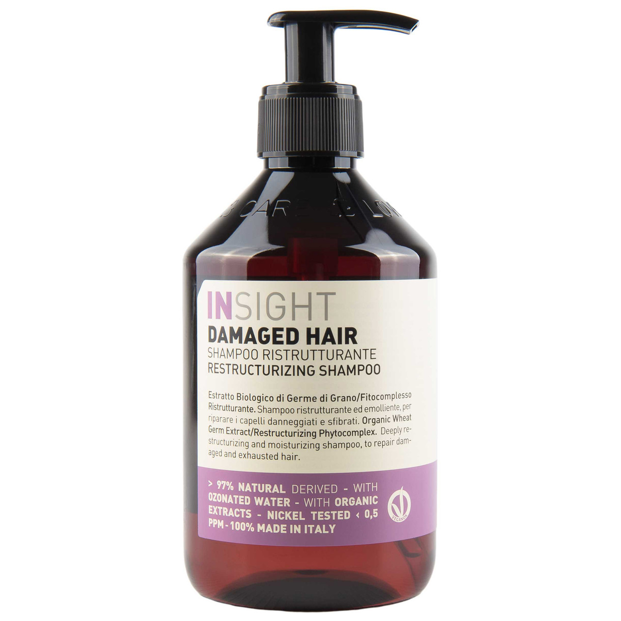 Insight Шампунь "Відновлювальний" для пошкодженого волосся Restructurizing Shampoo, 400 ml, фото 1