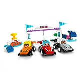 Конструктор LEGO DUPLO Town Автомобілі для перегонів і пілоти команд Формули-1, фото 4