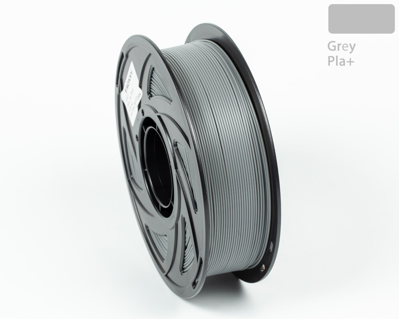 Пластик/філамент для 3D-друку UA3D PLA+ GREY, 1.75mm, 1kg, 330m, 190-220°C / Сірий