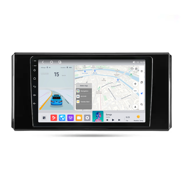 Штатная магнитола Mekede MS Toyota Land Cruiser 300 (2021 - 2023) QleD, фото 1