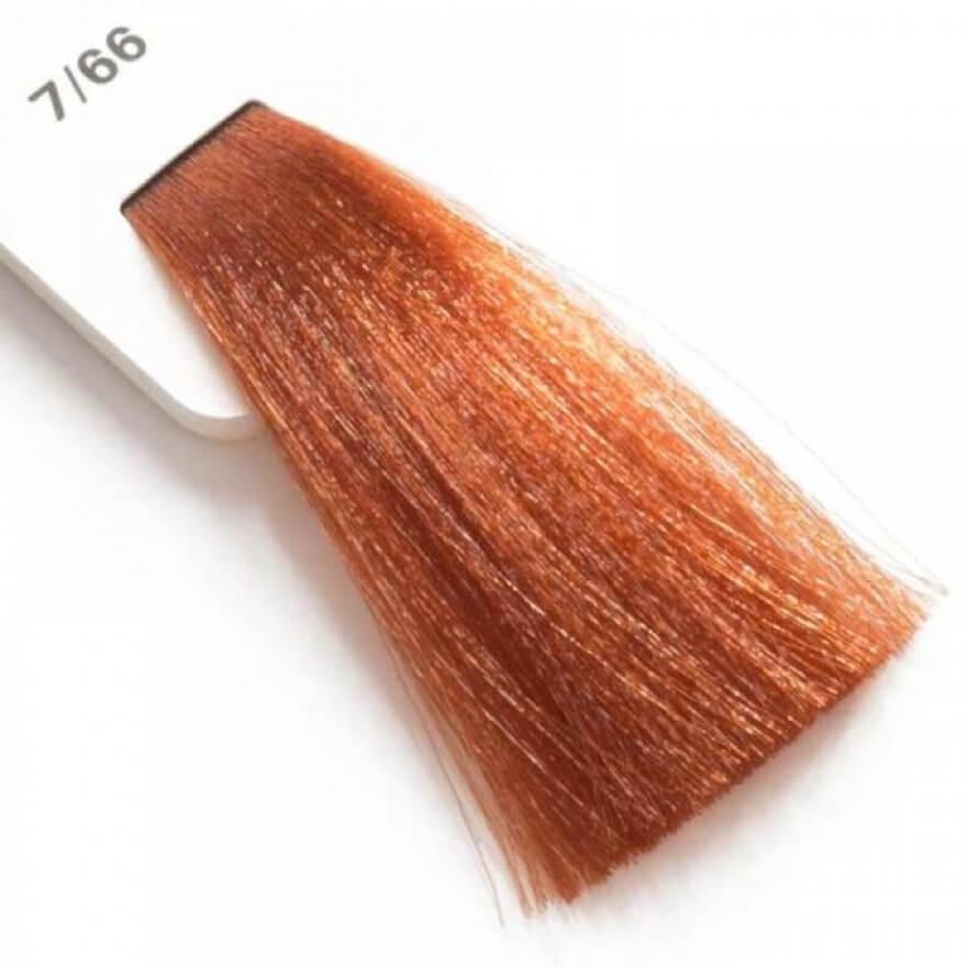 Крем-фарба Lisap LK Cream Color OPC 7/66 - блондин мідний інтенсивний, 100 мл