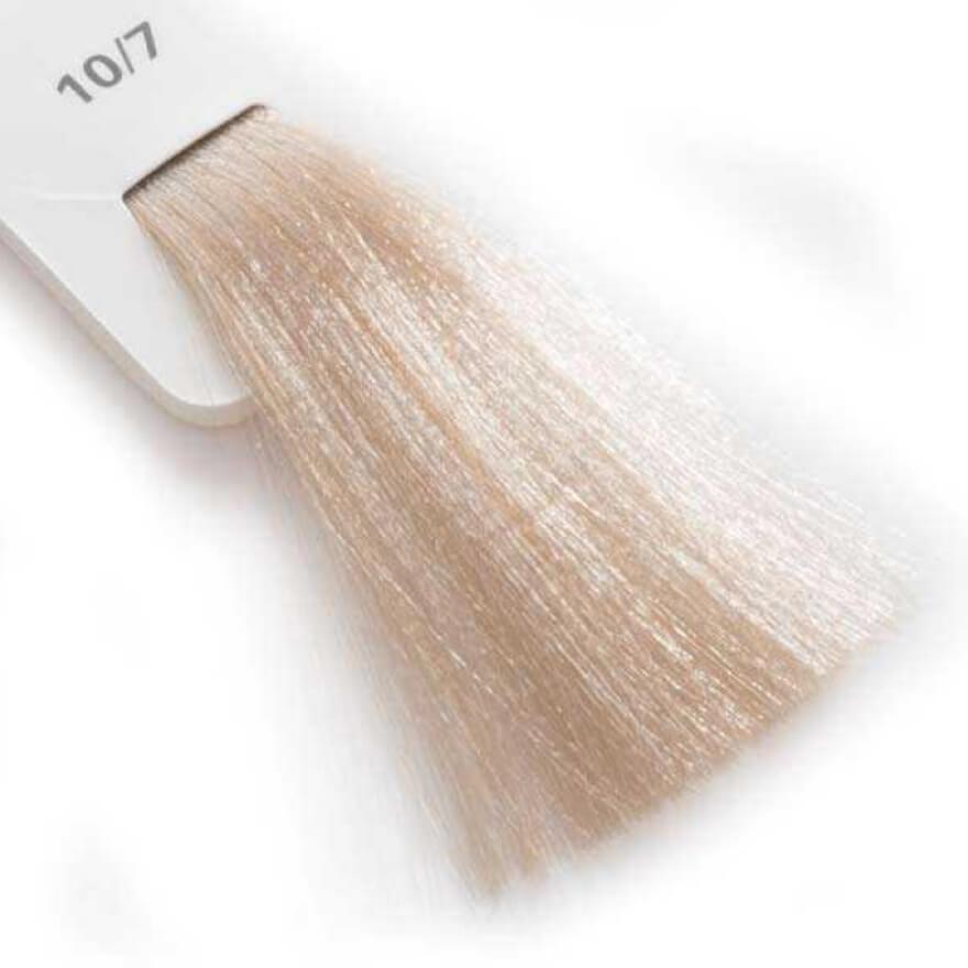Крем-фарба Lisap LK Cream Color OPC 10/7 - ультра світлий блондин бежевий, 100 мл