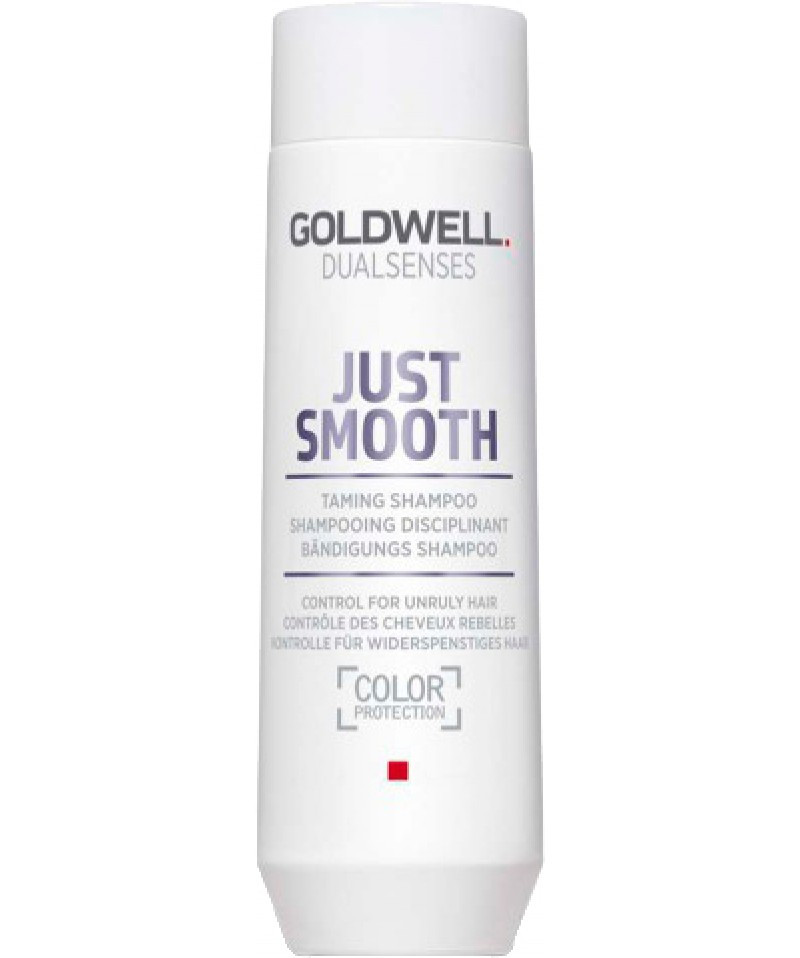 Goldwell Шампунь DSN Just Smooth, що розгладжує для неслухняного волосся, 100 мл., фото 1