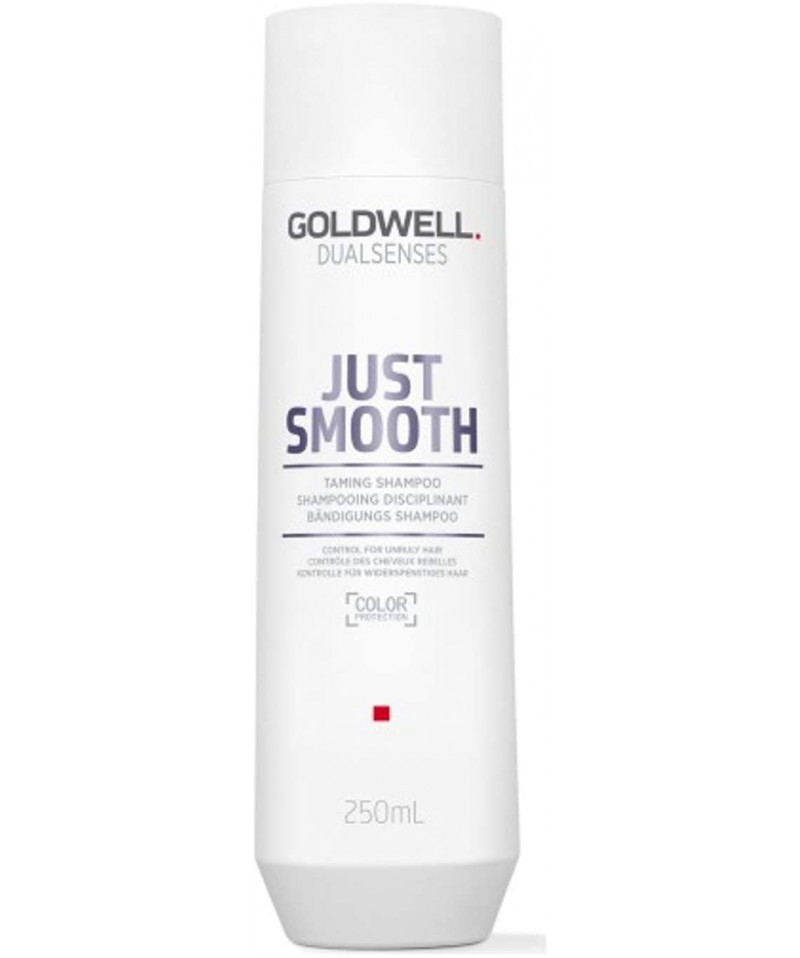 Goldwell Шампунь DSN Just Smooth, що розгладжує для неслухняного волосся, 250мл, фото 1