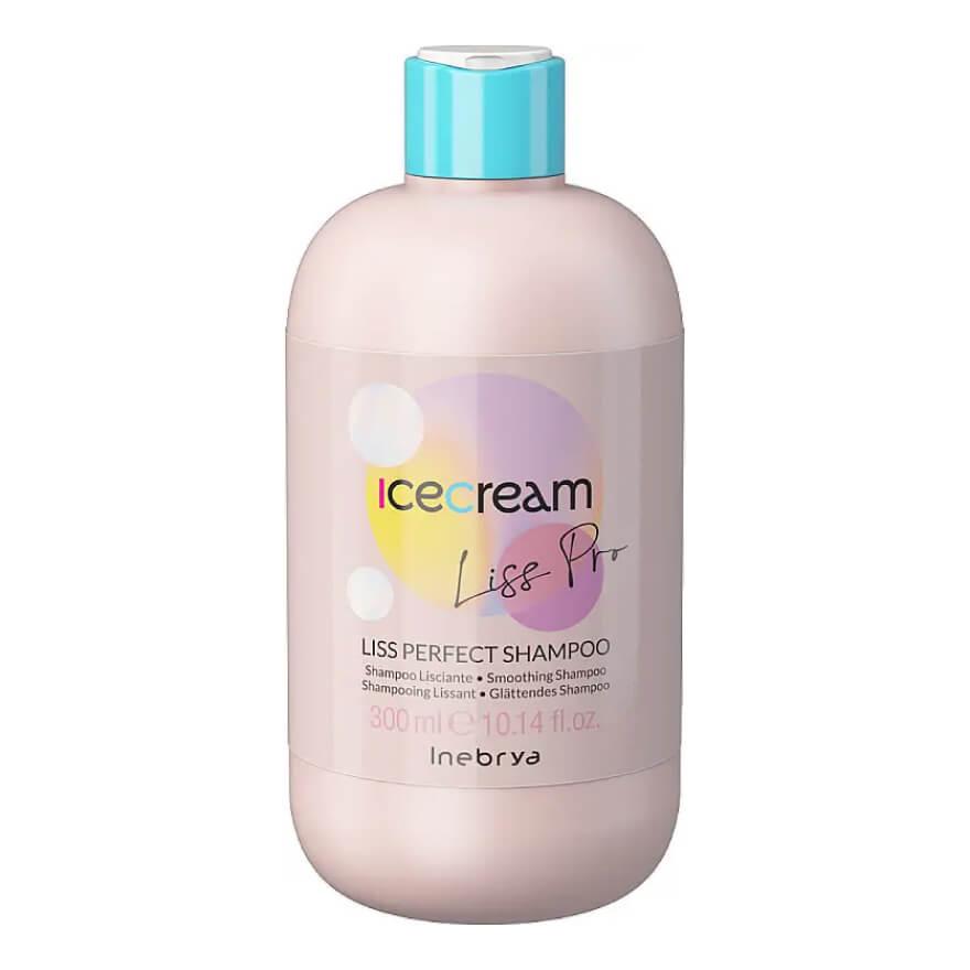 Inebrya Шампунь що розгладжує жорстке та пухнасте волосся Inebrya Ice Cream Liss Perfect Shampoo, 300 мл, фото 1