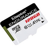MicroSDXC (UHS-1 U1) Kingston Endurance 128Gb class 10 А1 (R95MB/s, W45MB/s) (SDCE/128GB), фото 4