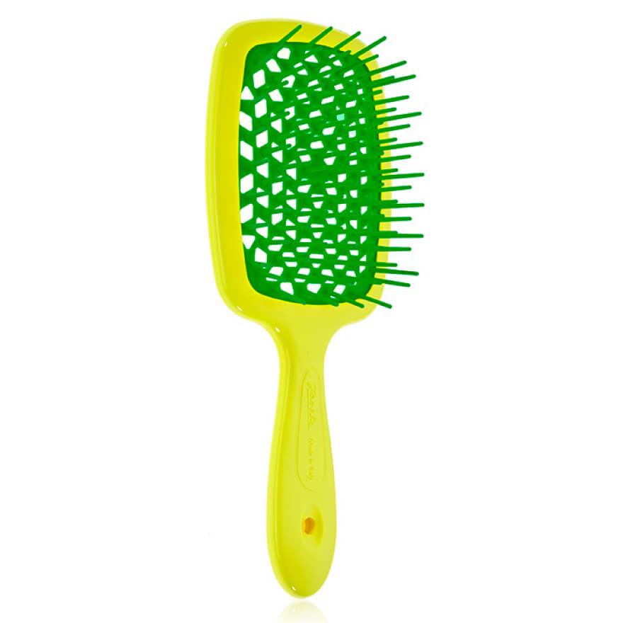 Janeke Superbrush жовтий із зеленим, фото 1