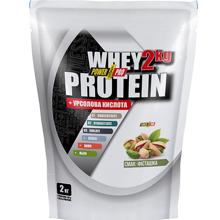 Whey protein Power Pro 2000 g Фісташка, фото 1