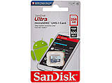 MicroSDXC (UHS-1) SanDisk Ultra 256Gb class 10 A1 (100Mb/s) (SDSQUNR-256G-GN3MN), фото 3