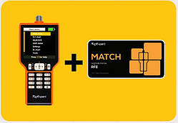 Аналізатор частот RIGEXPERT MATCH U (Діапазон частот: від 0,1 до 500 МГц) з ліцензією RFE