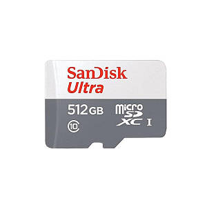 Карта пам'яті microSDXC (UHS-1) SanDisk Ultra 512Gb class 10 A1 (100Mb/s) (SDSQUNR-512G-GN3MN)