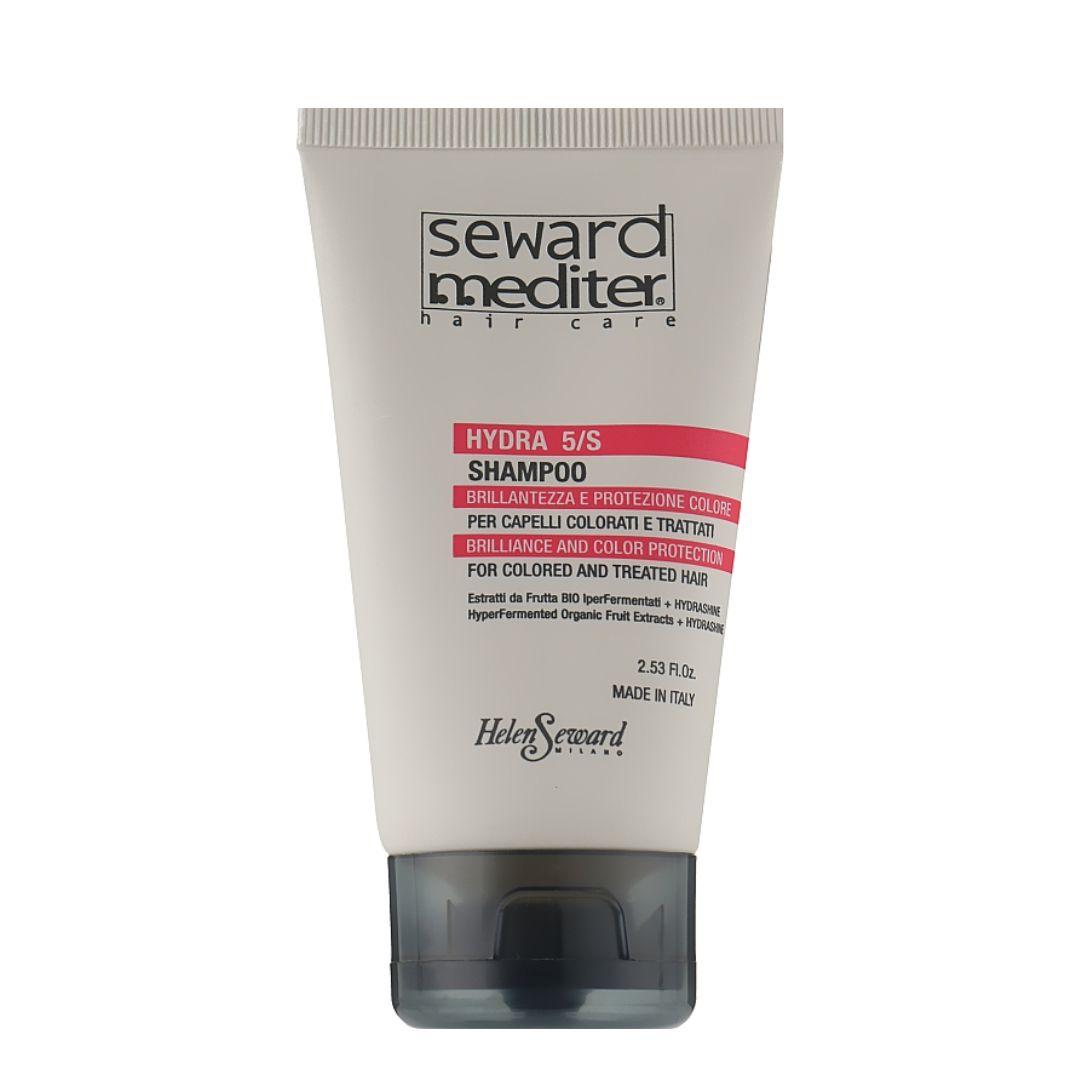 Helen Seward MEDITER Hydra 5/S Shampoo Шампунь для блиску та захисту кольору, 75 мл., фото 1