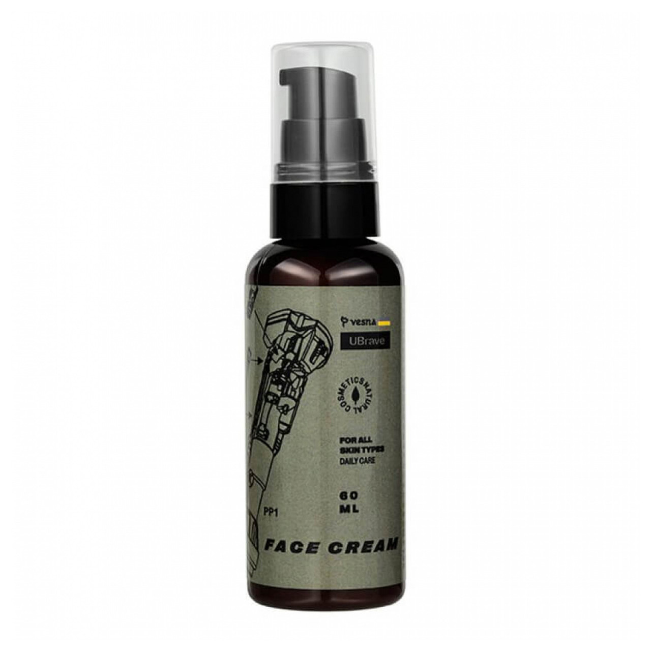 Vesna Крем для обличчя 'Сила та захист', 60 ml