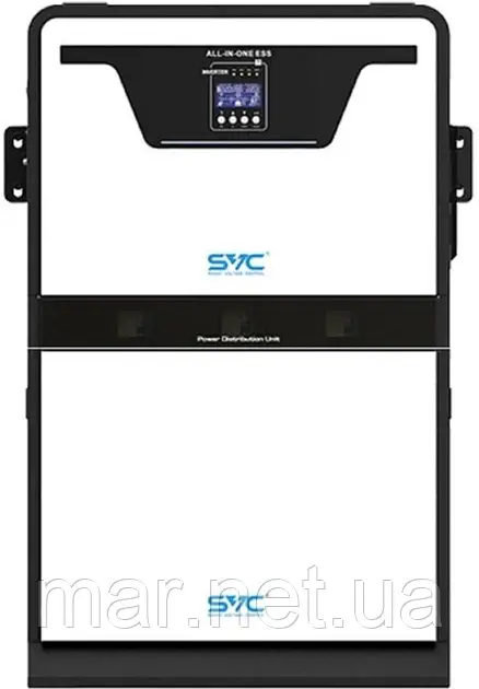 Універсальна система накопичення енергії ESS STACKED RPS "All-in-One" потужністю 5кВт та батареєю LiFePO4 48VDC