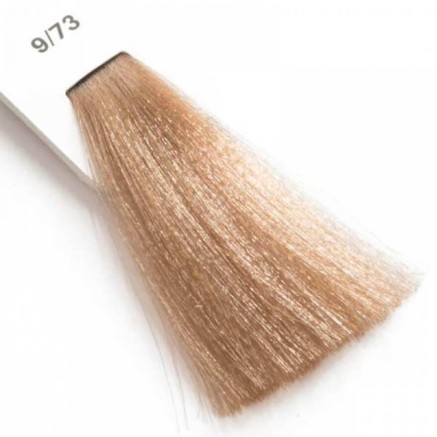 Крем-фарба Lisap LK Cream Color OPC 9/73 - дуже світлий блондин бежево-золотистий, 100 мл