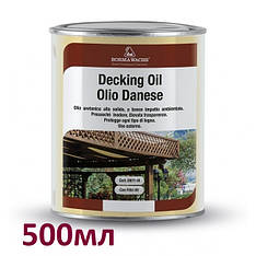 Датське (палубне) масло DECKING OIL (danish oil) Borma прозоре 0,5л (розлив)