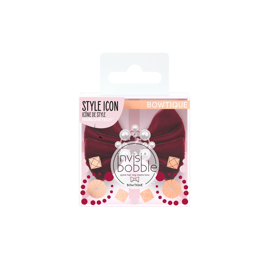 Гумка-браслет для волосся invisibobble BOWTIQUE BRITISH ROYAL TAKE A BOW, фото 1
