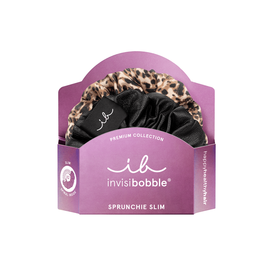 Гумка-браслет для волосся invisibobble SPRUNCHIE SLIM PREMIUM Leo Is The New Black, фото 1