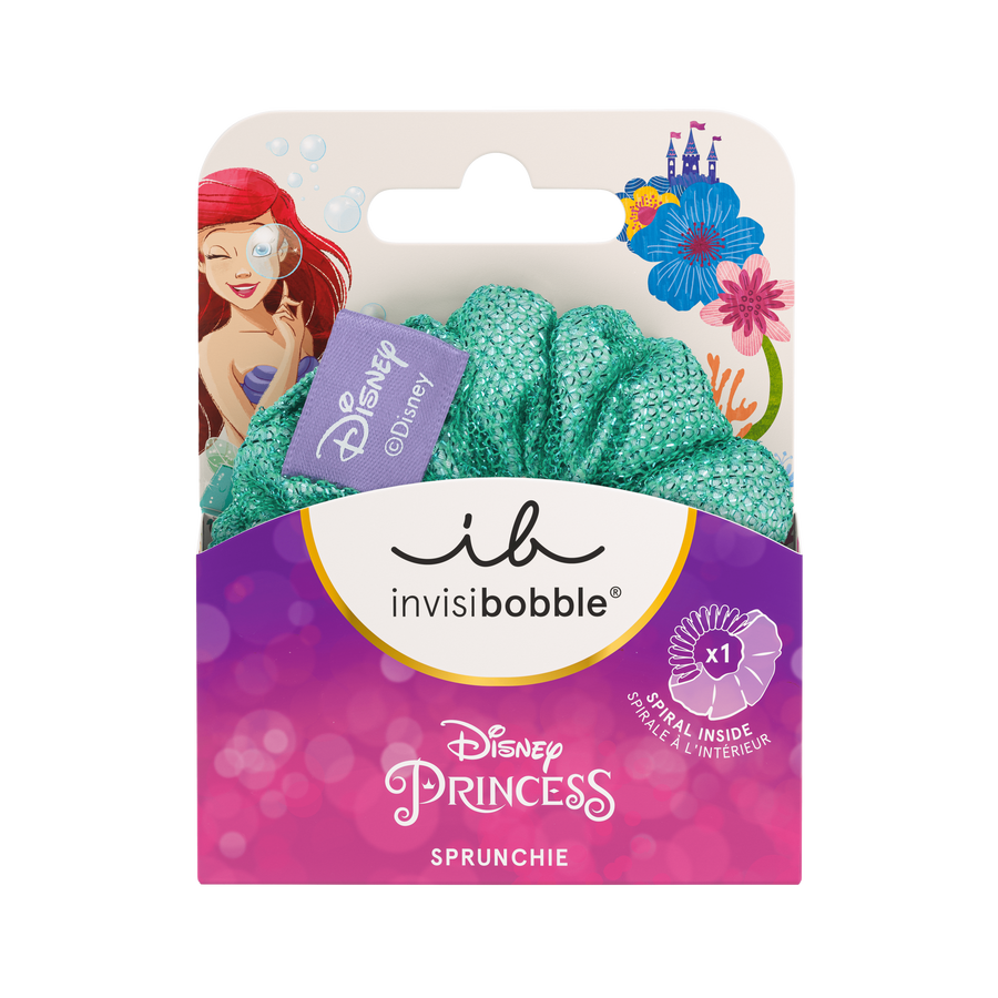 Гумка-браслет для волосся invisibobble SPRUNCHIE KIDS Disney Ariel, фото 1