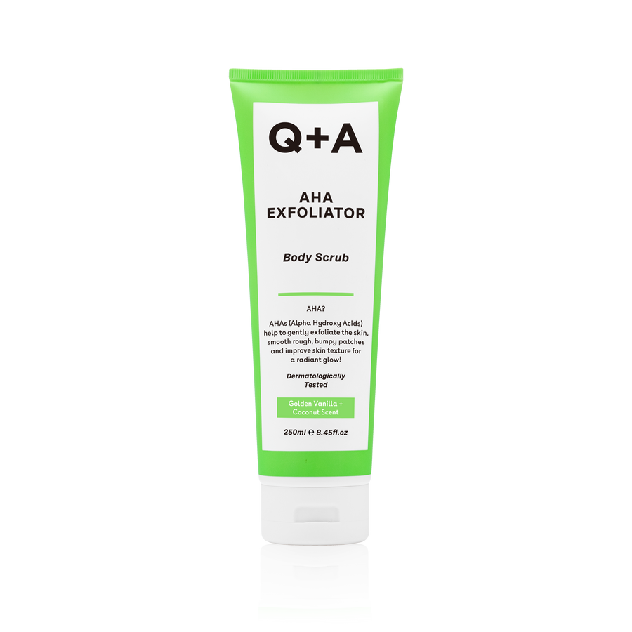 Скраб для тіла з AHA-кислотами Q+A AHA Exfoliator Body Scrub 250ml