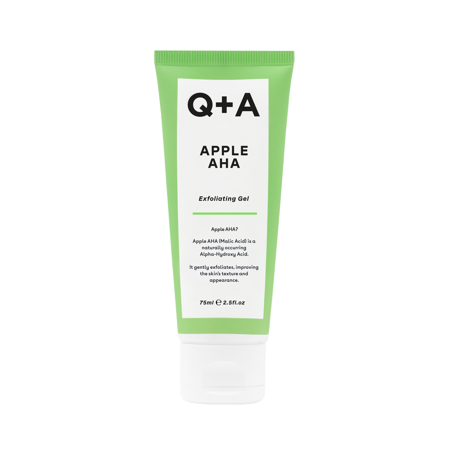 Відлущуючий гель з кислотами для обличчя Q+A Apple AHA Exfoliating Gel 75ml, фото 1