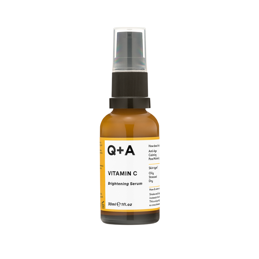 Освітлююча сироватка для обличчя Q+A Vitamin C 30ml