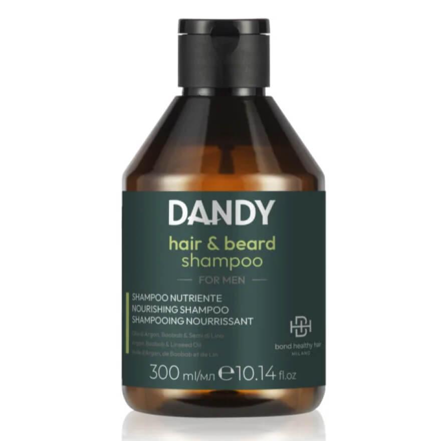 LISAP Dandy hair and beard shampoo шампунь для волосся та бороди, 300 ml, фото 1