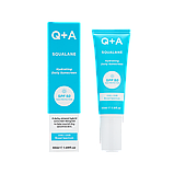 Зволожуючий сонцезахисний крем для обличчя Q+A Squalane Hydrating Daily Sunscreen 50ml, фото 6