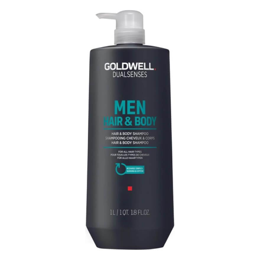 Шампунь Goldwell DSN MEN для волосся і тіла, 1 л, фото 1