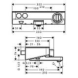 Shower Tablet Select Термостат для ванни, фото 2