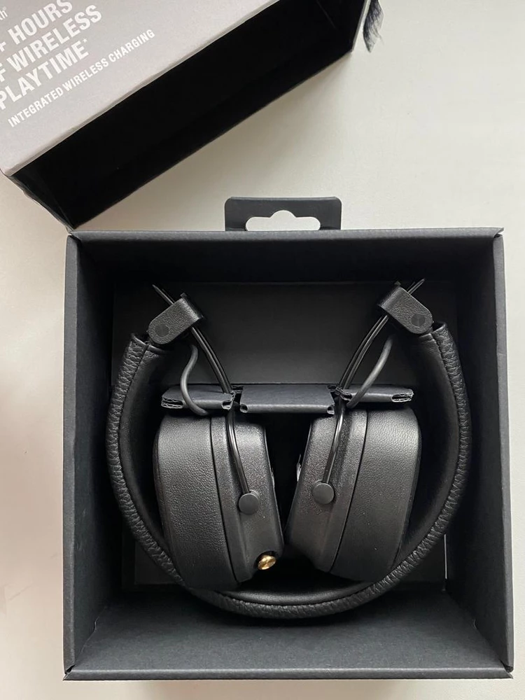 Бездротові Навушники Marshall Major IV Чорні - фото покупців 1