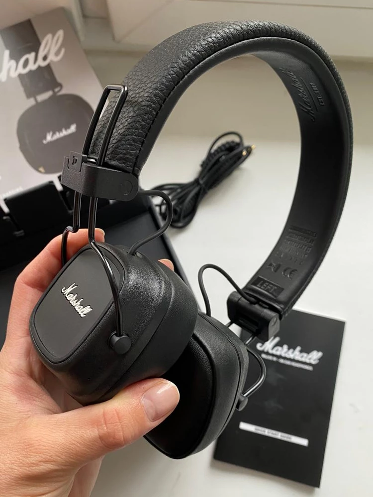 Бездротові Навушники Marshall Major IV Чорні - фото покупців 2