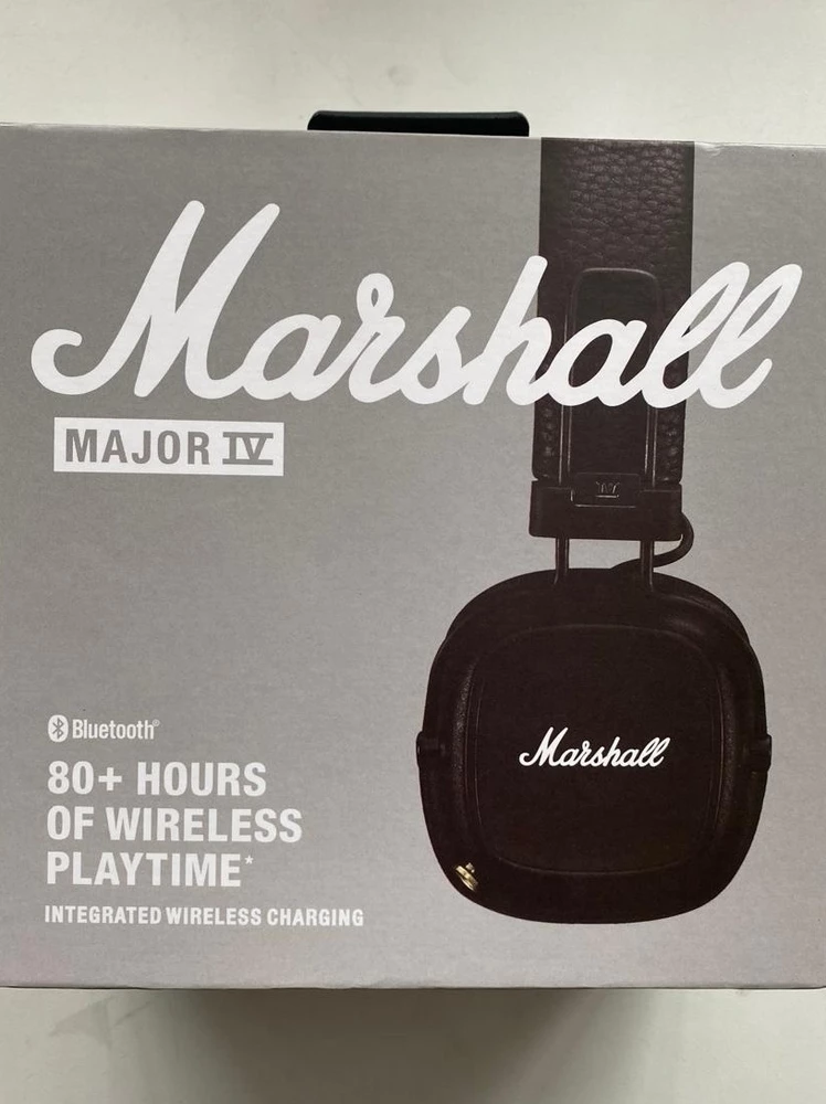 Бездротові Навушники Marshall Major IV Чорні - фото покупців 3