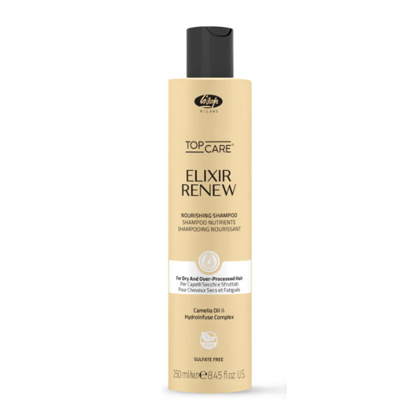 Lisap Elixir Renew Nourishing shampoo зволожуючий та живильний шампунь, 250 ml, фото 1