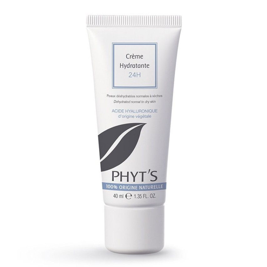 PHYT'S Crème Hydratante 24H Aqua Зволожуючий крем для нормальної та сухої шкіри, 40 g